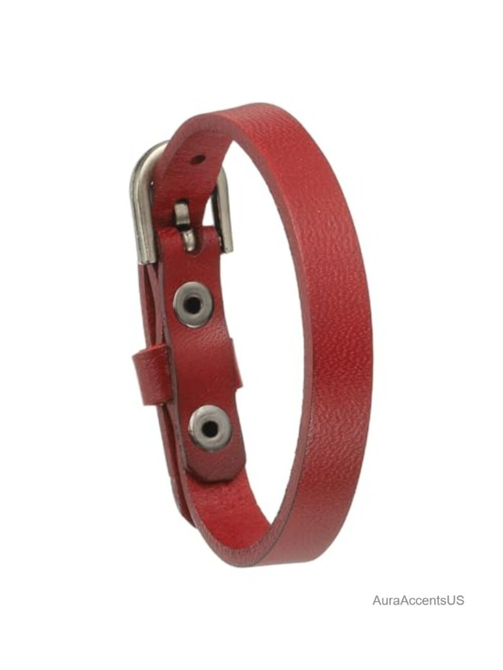 Genuine Cowhide Leather Belt Bracelet Adjustable Cuff